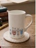 Porcelain Owls Mug Color Box Packing With Gift Box